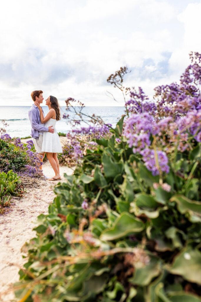 San Diego proposal photographer | DJ + Kate la jolla beach engagement photographer 1